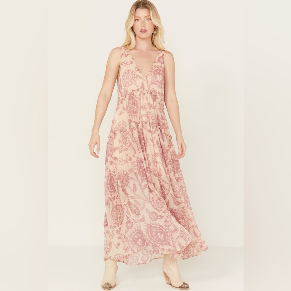 🎉LAST PIECE🎉FREE PEOPLE Julianna Maxi Dress